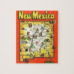 New Mexico 8x10 Postkarten-Karten-Puzzle