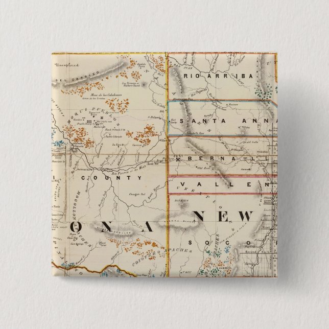 New Mexico, Arizona Button (Vorderseite)