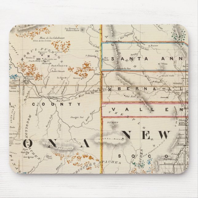 New Mexico, Arizona Mousepad (Vorne)