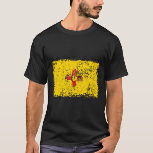 New Mexico Bekleidung gestört Yellow Zia Sun New m T-Shirt