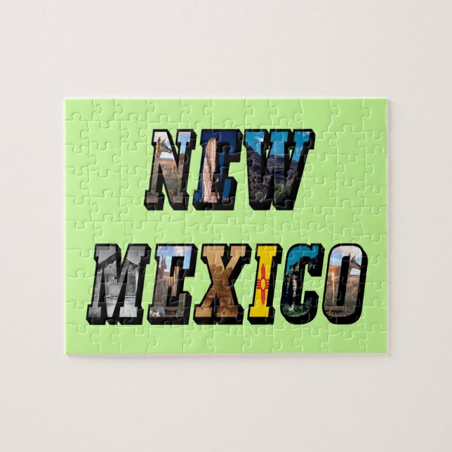 New Mexico Bildtext (Horizontal)