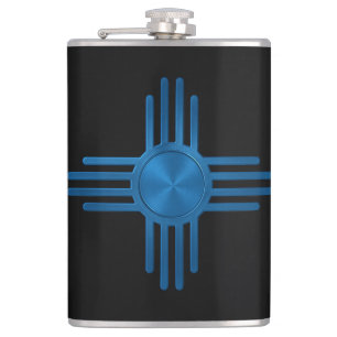 New Mexico Blue  Flachmann