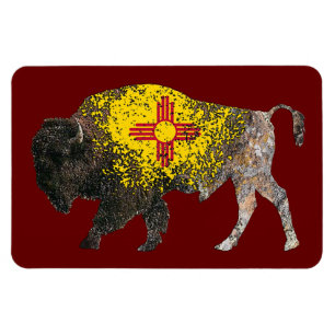 New Mexico Buffalo Spirit Magnet