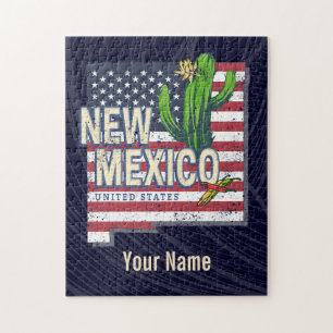 New Mexico Bundesstaat Vereinigte Staaten Karte Vi