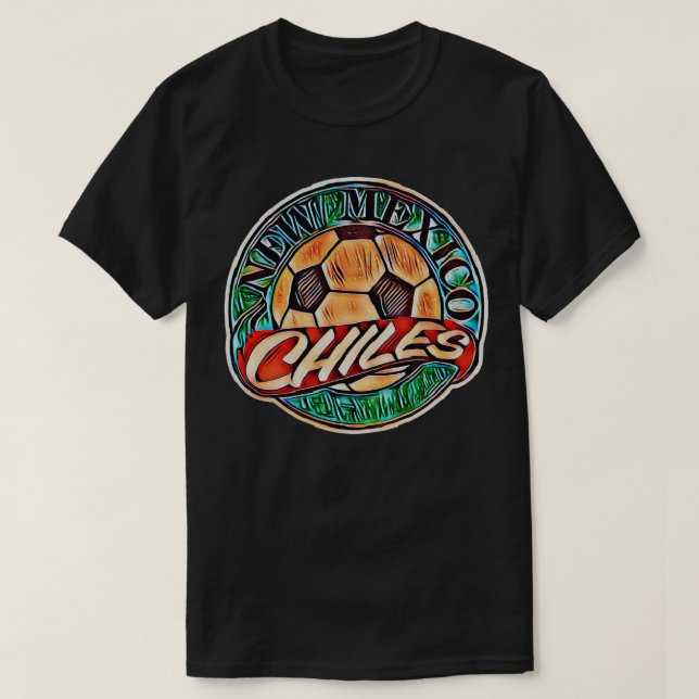 New Mexico Chilen Soccer T-Shirt (Design vorne)