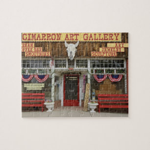 New Mexico, Cimarron. Cimarron Kunstgalerie, New