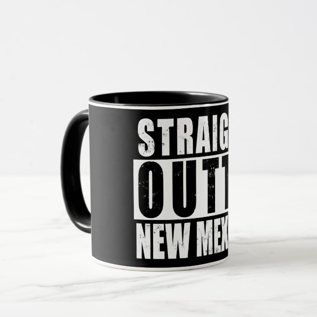 New Mexico City Art Tasse (Vorderseite Links)