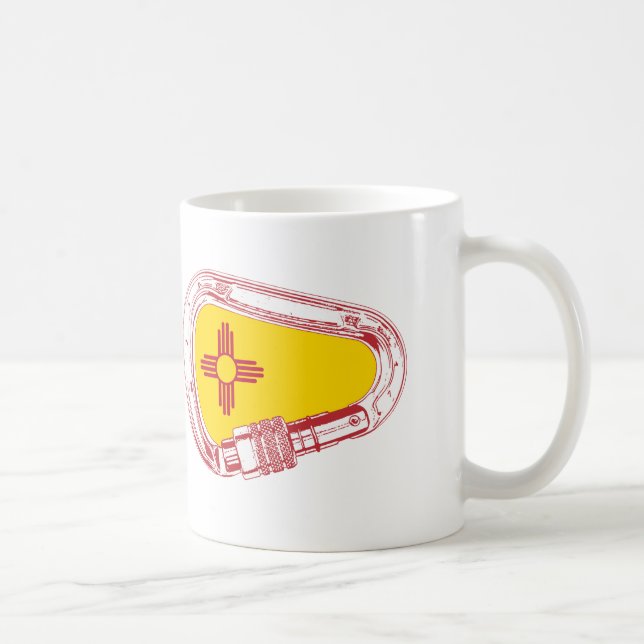 New Mexico Climbing Carabiner Kaffeetasse (Rechts)