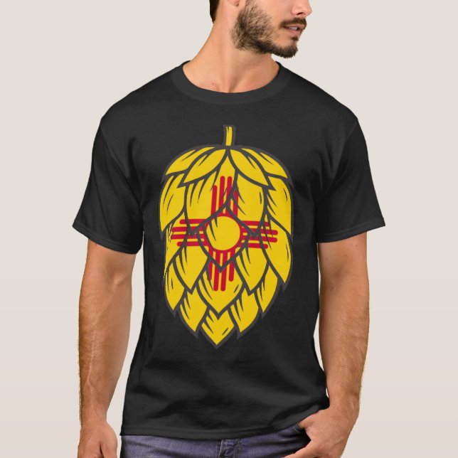 New Mexico Craft Bierhop Cones T-Shirt (Vorderseite)