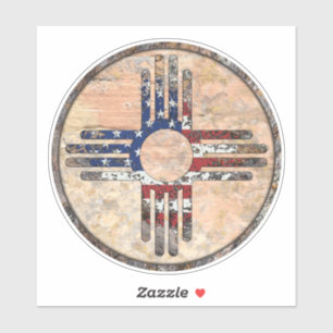 New Mexico der Vereinigten Staaten von Amerika Aufkleber