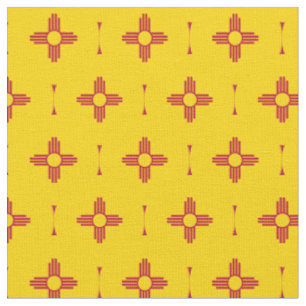New Mexico Flag & America Staat Fabric/USA mode Stoff