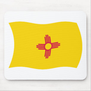 New Mexico Flag Mauspad