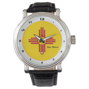 New Mexico Flag & New Mexico mode USA /design Armbanduhr
