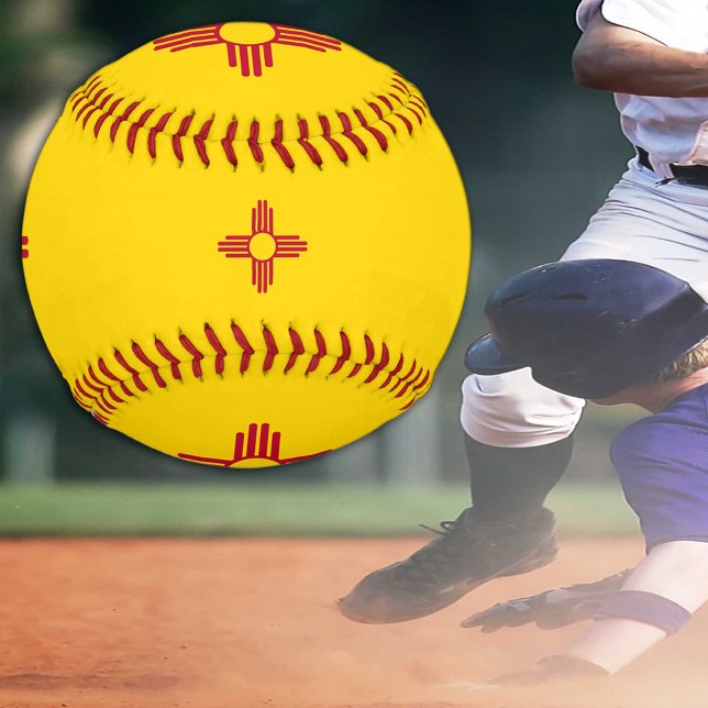 New Mexico Flag, New Mexico sport / Baseball Balls (Von Creator hochgeladen)