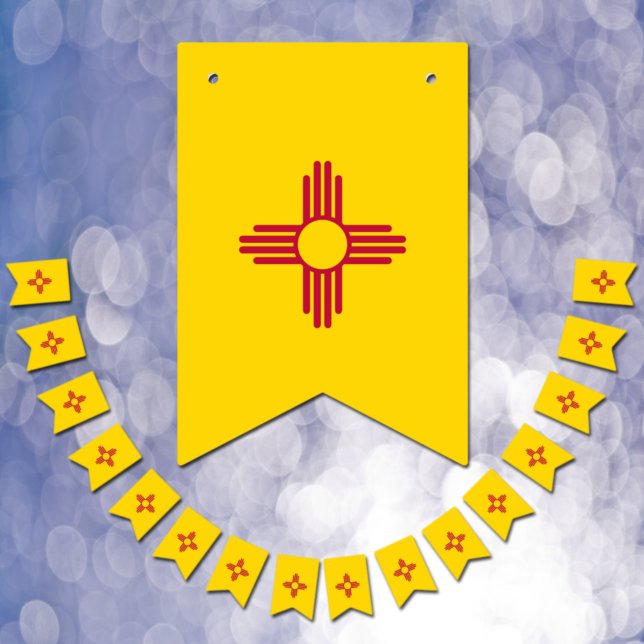 New Mexico Flag Party, bannières de bottes / Maria (Créateur téléchargé)
