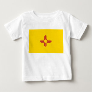 New-Mexico-Flagge Baby T-shirt