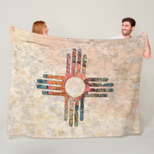 New Mexico Fleece Blanket