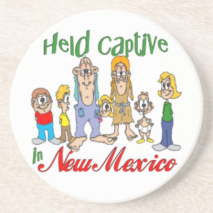 New Mexico Funny Trailer Park Sandstone Untersetze Sandstein Untersetzer