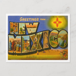 New Mexico Gruß von US-Staaten Postkarte