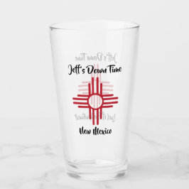 New Mexico Individuelle Name Zia Sun Symbol Gift B Glas