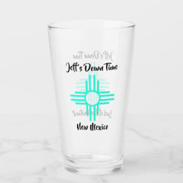 New Mexico Individuelle Name Zia Sun Symbol Gift B Glas