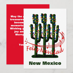 New Mexico Kaktus Weihnachten Frohe Weihnachten Fe