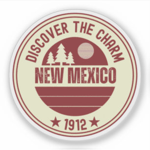 New Mexico - Land der Verzauberung Geschenk Aufkleber