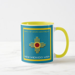 New Mexico Land der Verzauberung Kaffee Tasse