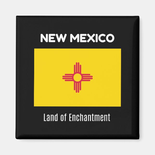 New Mexico, Land of Enchantment Magnet (Vorne)