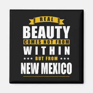 New Mexico - Lustiges D Stadt Geschenk Magnet