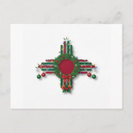New Mexico Merry Christmas  Einladungspostkarte
