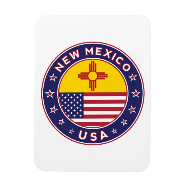 New Mexico, New Mexico sticker, phone case Magnet (Vertikal)