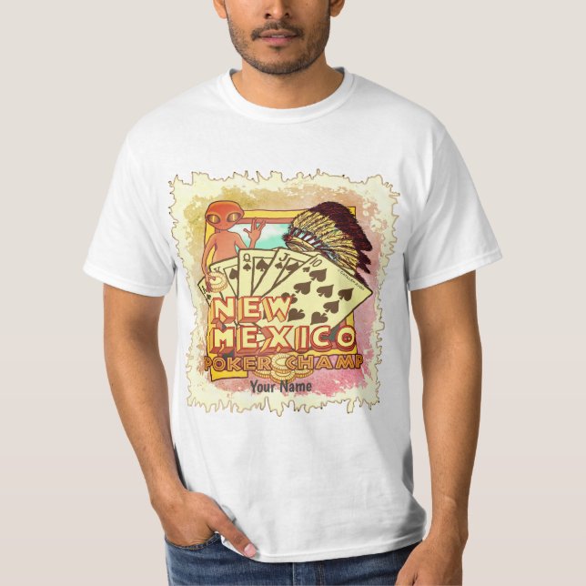 New Mexico Poker T-Shirt (Vorderseite)
