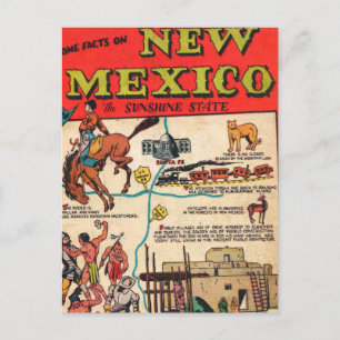 New Mexico Postkarte