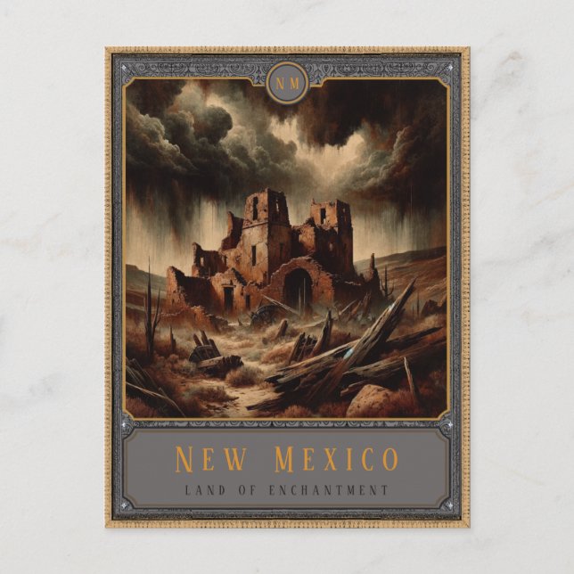 New Mexico | Postkarte Gothic Art (Vorderseite)