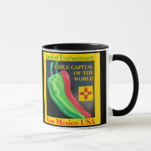 New Mexico Red or Green Chile Coffee Cup Tasse