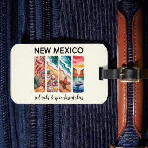 New Mexico - Red Rocks & Spiced Kiss Skies Gepäckanhänger