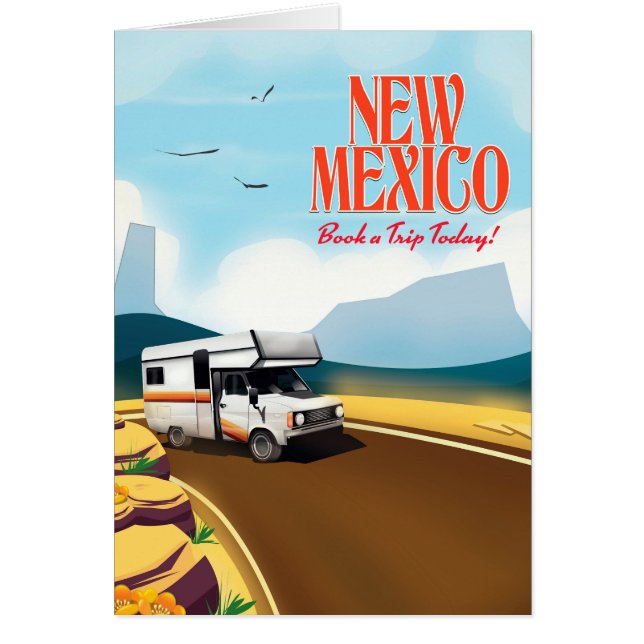 New Mexico Reiseplakat (Vorne)