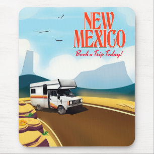 New Mexico Reiseplakat Mousepad