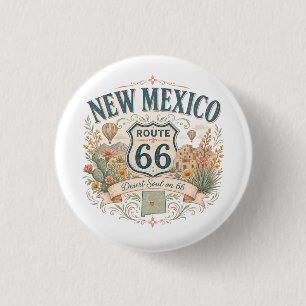 New Mexico Route 66 Desert Soul Anstecknadel