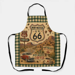 New Mexico Route 66 Enchanted Café Road Schürze
