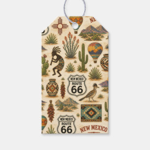 New Mexico Route 66 Fiesta Trails Geschenkanhänger