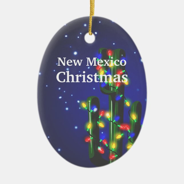 New Mexico Saguaro Cactus Weihnachtsschmuck (Vorne)