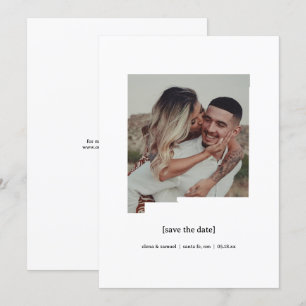 New Mexico Save the Date Fotokarte