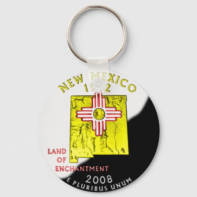 New Mexico Schlüsselanhänger (Vorderseite)
