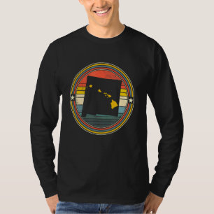 New Mexico Staat Hawaii Roots Origin Staat Karte R T-Shirt