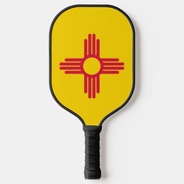 New Mexico Staat Pickleball Schläger (Vorderseite)