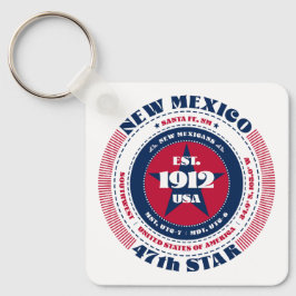 New Mexico Staat Schlüsselanhänger