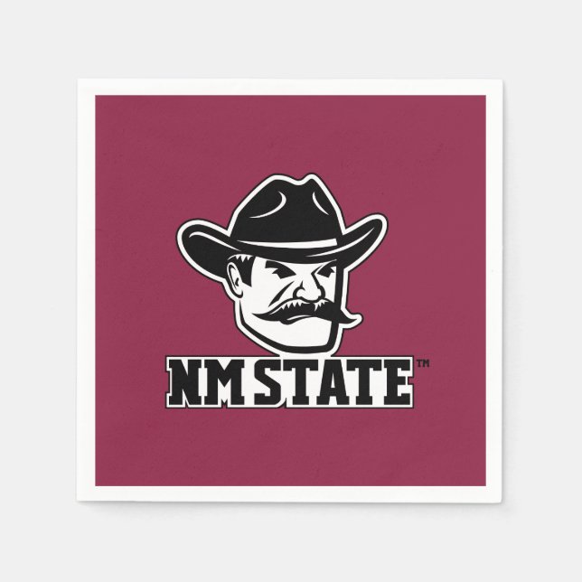 New Mexico State Aggies Serviette (Vorderseite)
