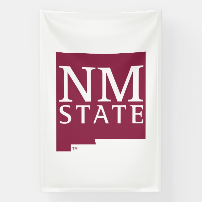 New Mexico State Banner (Vertikal)